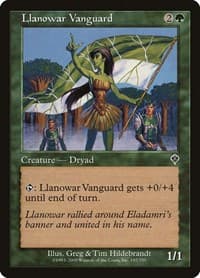 Llanowar Vanguard - Invasion - Magic: The Gathering card