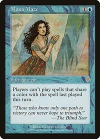 Mana Maze - Invasion - Magic: The Gathering card