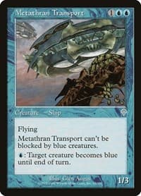 Metathran Transport - Invasion - Magic: The Gathering card