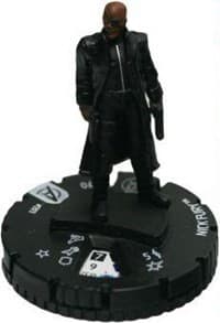 Nick Fury - Avengers Movie - Heroclix card