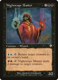 Nightscape Master - Invasion - Magic: The Gathering card