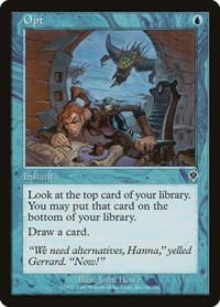Opt - Invasion - Magic: The Gathering card