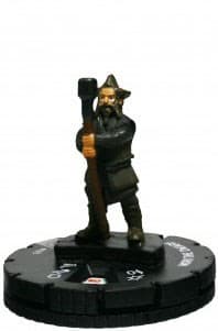 Nori the Dwarf - The Hobbit: An Unexpected Journey - Heroclix card