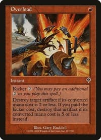 Overload - Invasion - Magic: The Gathering card