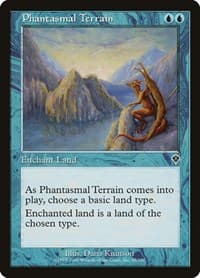 Phantasmal Terrain - Invasion - Magic: The Gathering card