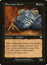 Phyrexian Delver - Invasion - Magic: The Gathering card