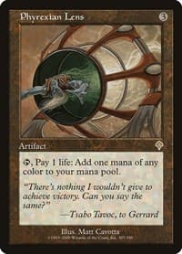 Phyrexian Lens - Invasion - Magic: The Gathering card