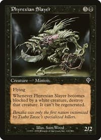 Phyrexian Slayer - Invasion - Magic: The Gathering card