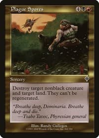 Plague Spores - Invasion - Magic: The Gathering card