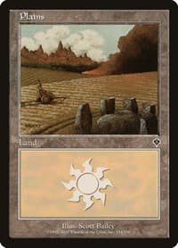 Plains (334) - Invasion - Magic: The Gathering card