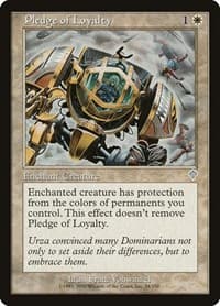 Pledge of Loyalty - Invasion - Magic: The Gathering card