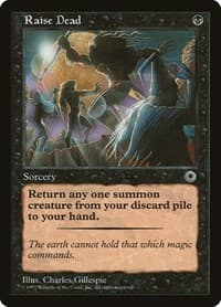 Raise Dead - Portal - Magic: The Gathering card