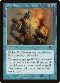 Prohibit - Invasion - Magic: The Gathering card