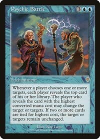Psychic Battle - Invasion - Magic: The Gathering card