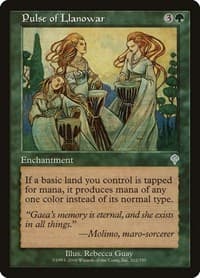 Pulse of Llanowar - Invasion - Magic: The Gathering card
