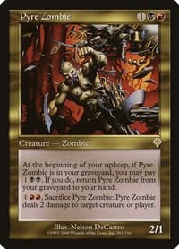 Pyre Zombie - Invasion - Magic: The Gathering card