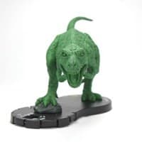 Beast Boy (T-Rex) - DC 75th Anniversary - Heroclix card