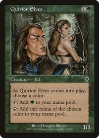 Quirion Elves - Invasion - Magic: The Gathering card