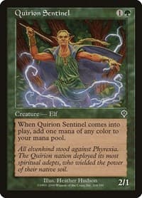 Quirion Sentinel - Invasion - Magic: The Gathering card