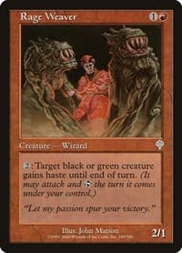 Rage Weaver - Invasion - Magic: The Gathering card