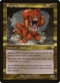 Raging Kavu - Invasion - Magic: The Gathering card