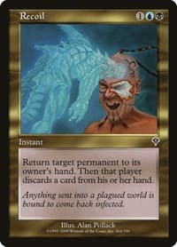 Recoil - Invasion - Magic: The Gathering card