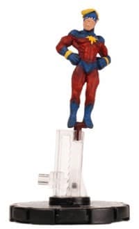 Captain Marvel - Critical Mass - Heroclix card
