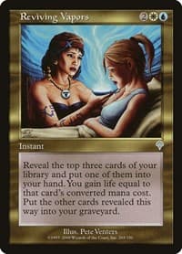 Reviving Vapors - Invasion - Magic: The Gathering card