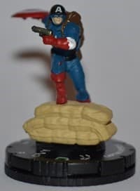 Captain America - Marvel Heroclix 10th Anniversary - Heroclix card