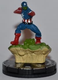 Captain America - Marvel Heroclix 10th Anniversary - Heroclix card