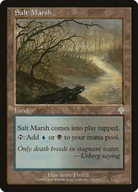 Salt Marsh - Invasion - Magic: The Gathering card