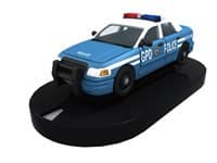 GCPD Cruiser - Batman - Heroclix card
