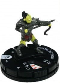 Moria Orc Archer - Fellowship of the Ring - Heroclix card