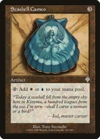 Seashell Cameo - Invasion - Magic: The Gathering card