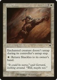 Shackles - Invasion - Magic: The Gathering card
