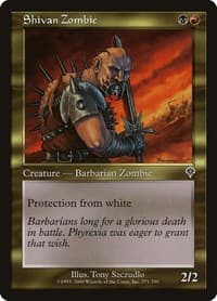 Shivan Zombie - Invasion - Magic: The Gathering card