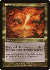 Simoon - Invasion - Magic: The Gathering card