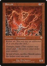 Skizzik - Invasion - Magic: The Gathering card