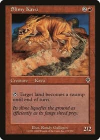 Slimy Kavu - Invasion - Magic: The Gathering card