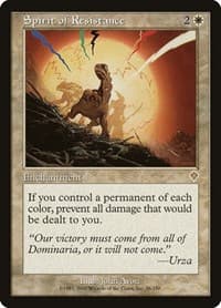 Spirit of Resistance - Invasion - Magic: The Gathering card