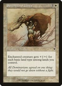 Strength of Unity - Invasion - Magic: The Gathering card