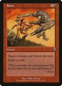 Stun - Invasion - Magic: The Gathering card