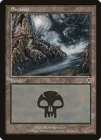 Swamp (342) - Invasion - Magic: The Gathering card