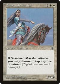 Seasoned Marshal - Portal - Magic: The Gathering card