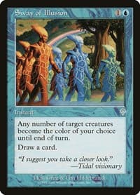 Sway of Illusion - Invasion - Magic: The Gathering card