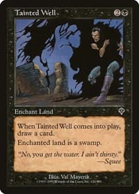 Tainted Well - Invasion - Magic: The Gathering card