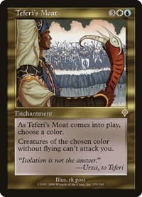 Teferi's Moat - Invasion - Magic: The Gathering card