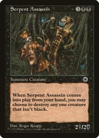 Serpent Assassin - Portal - Magic: The Gathering card