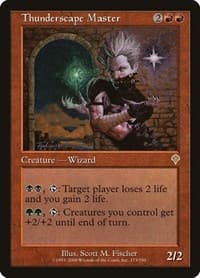 Thunderscape Master - Invasion - Magic: The Gathering card