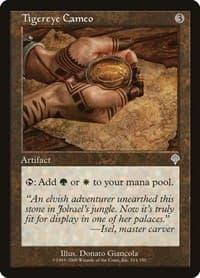 Tigereye Cameo - Invasion - Magic: The Gathering card